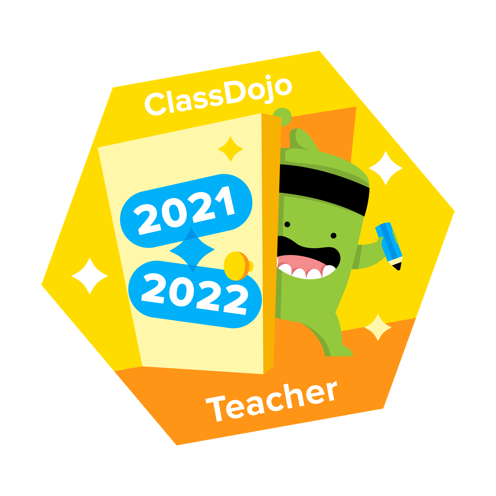 ClassDojo Teacher Badge 21-22