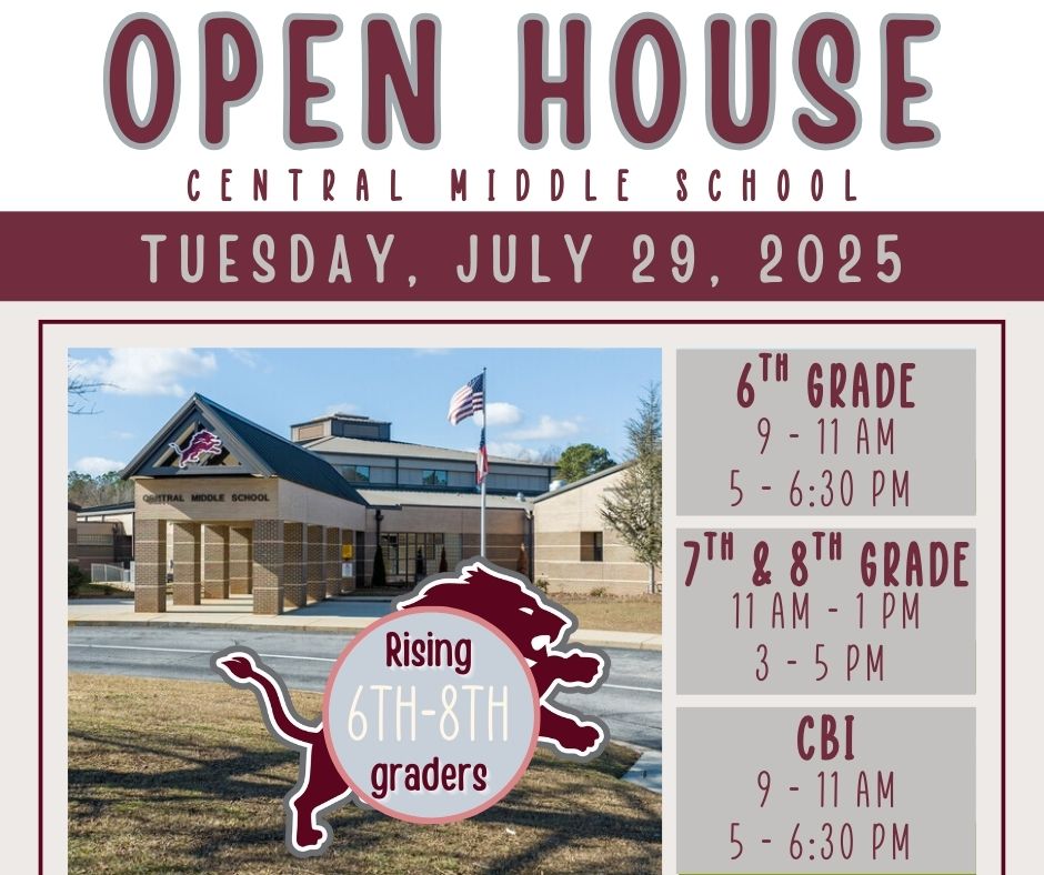 2025-2026 open house schedule