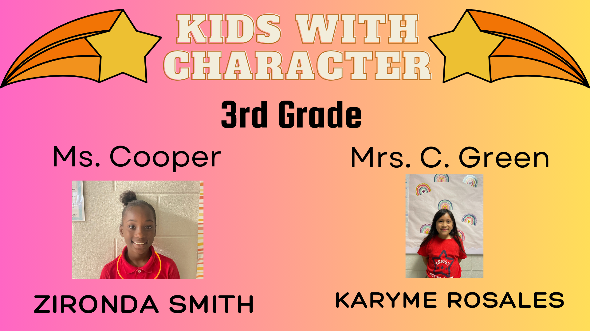 September Kids with Character "Respect"