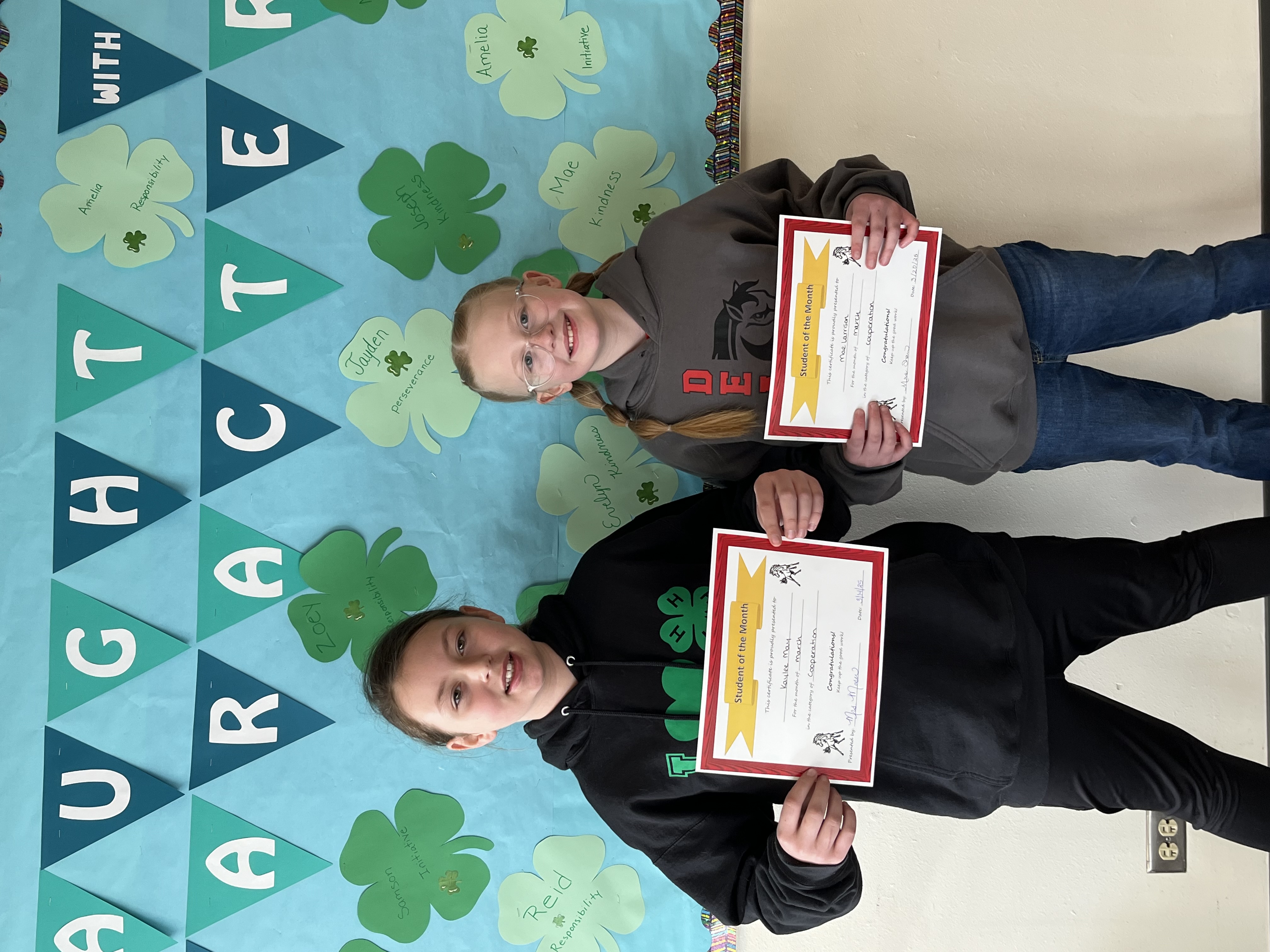 March Students of the Month