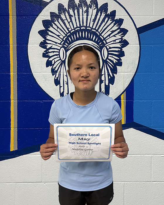 Madeline Garner, May HS spotlight