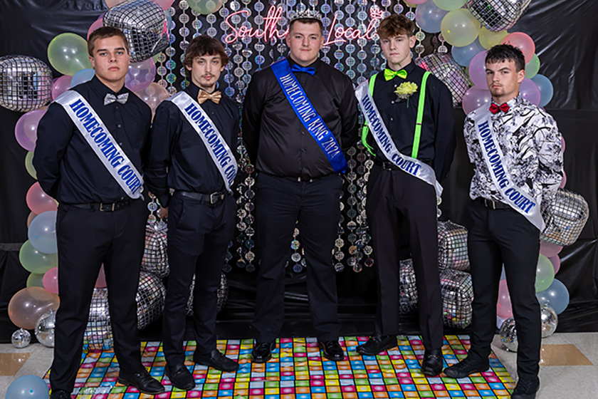 Gentlemen's Homecoming court