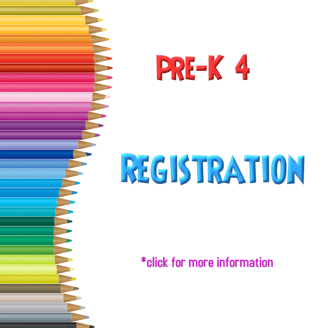 Pre K 4 Registration Information