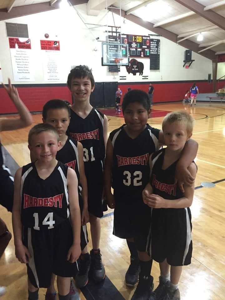 Elementary/Junior High Basketball Players