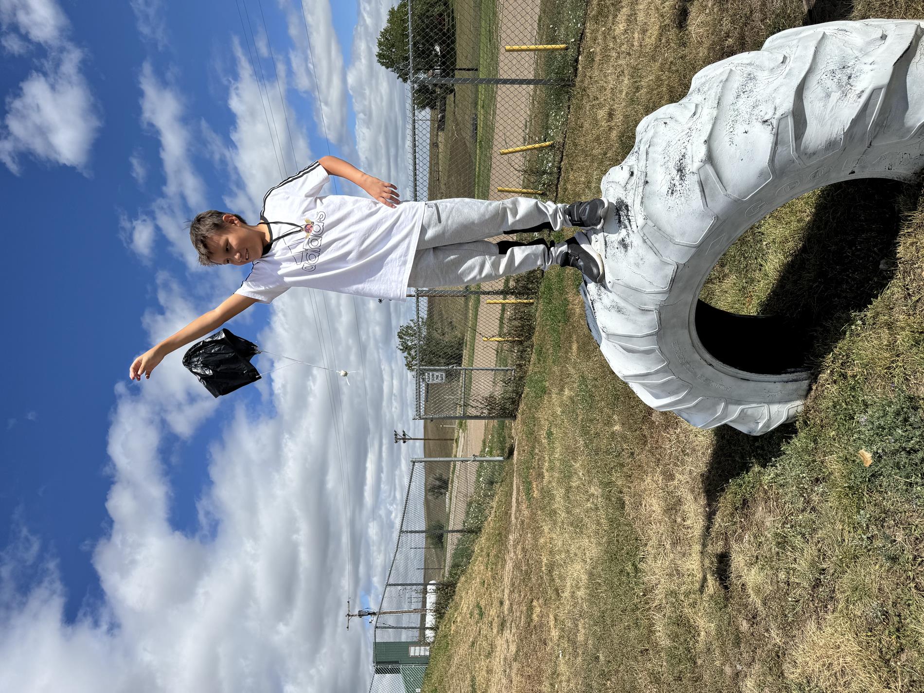 Testing a parachute