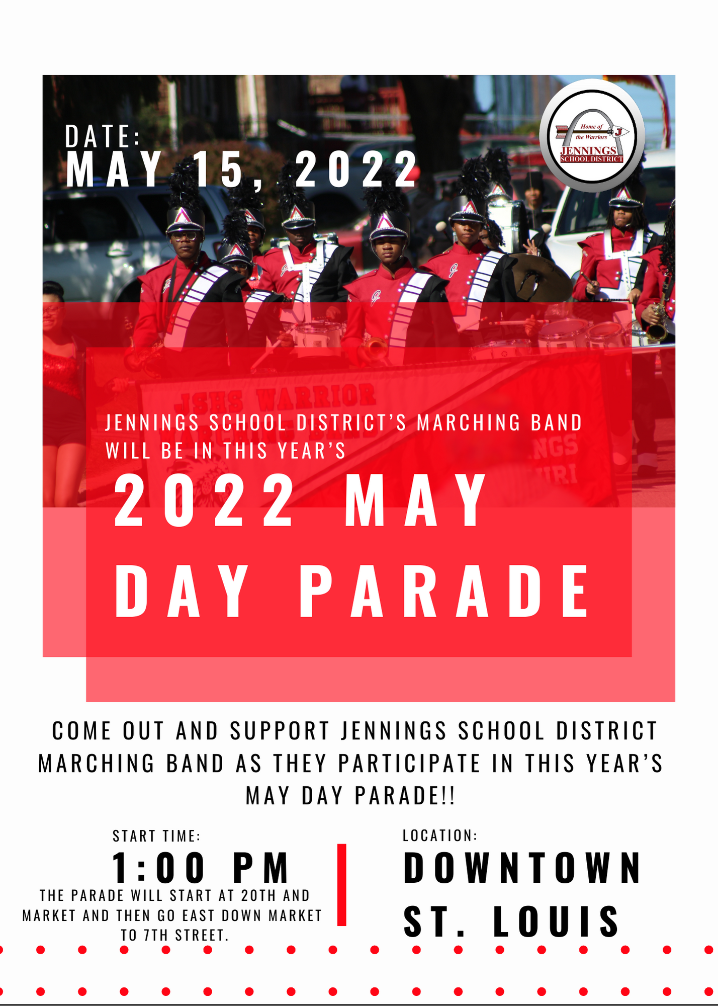 may parade 