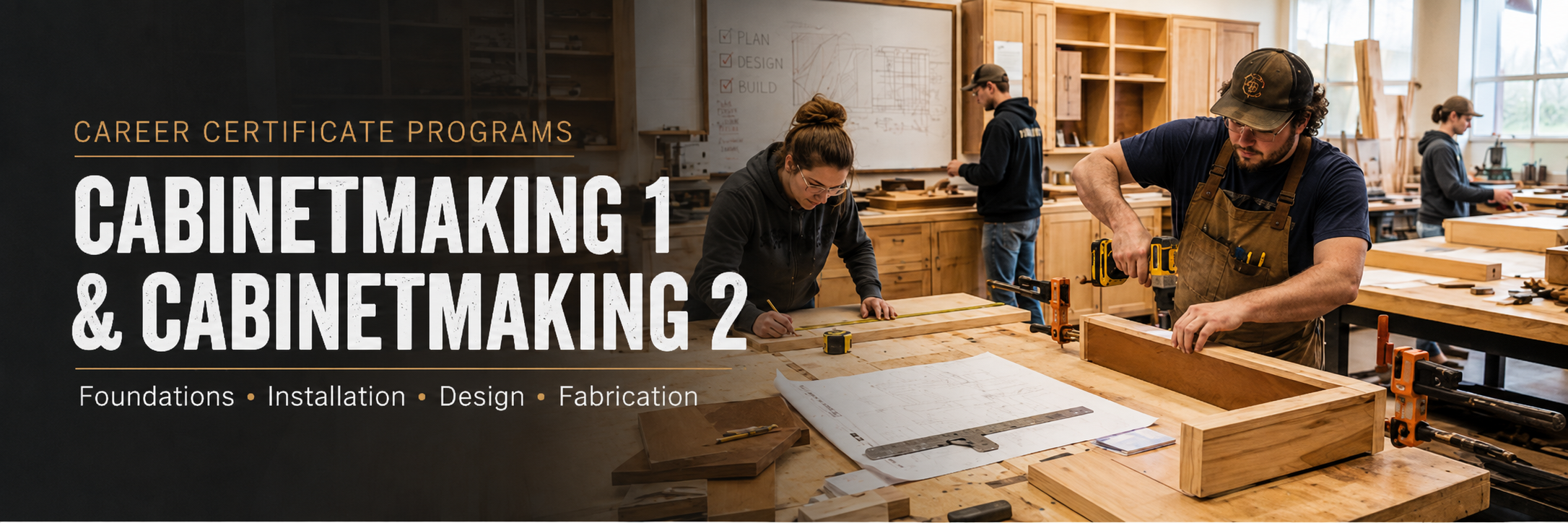 banner for cabinetmaking