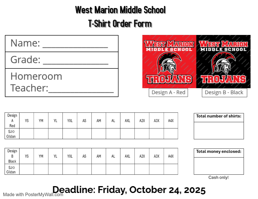 Order your Official WMM T-shirt! 