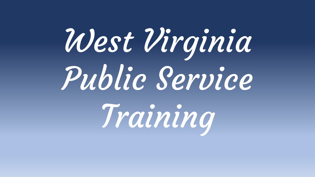 West Virginia Public Service Training