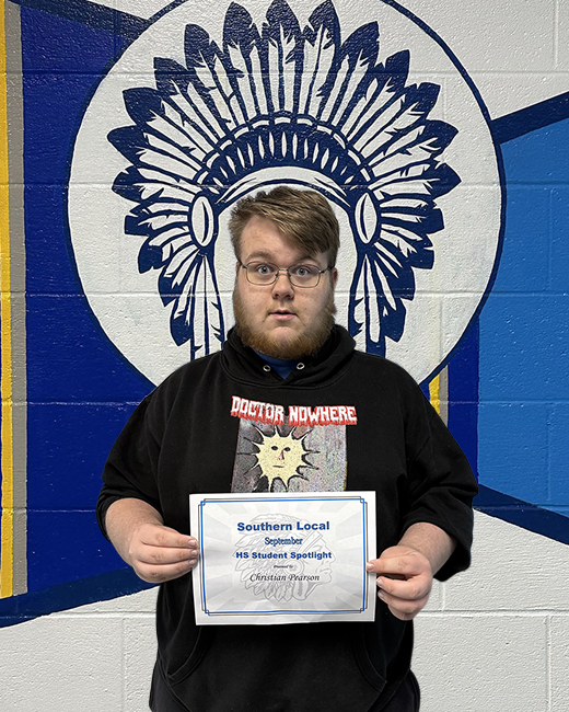 Christian Pearson, September High School Spotlight
