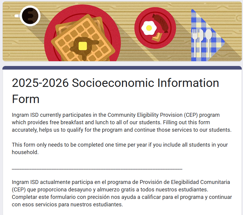 2025 Socioeconomic Form