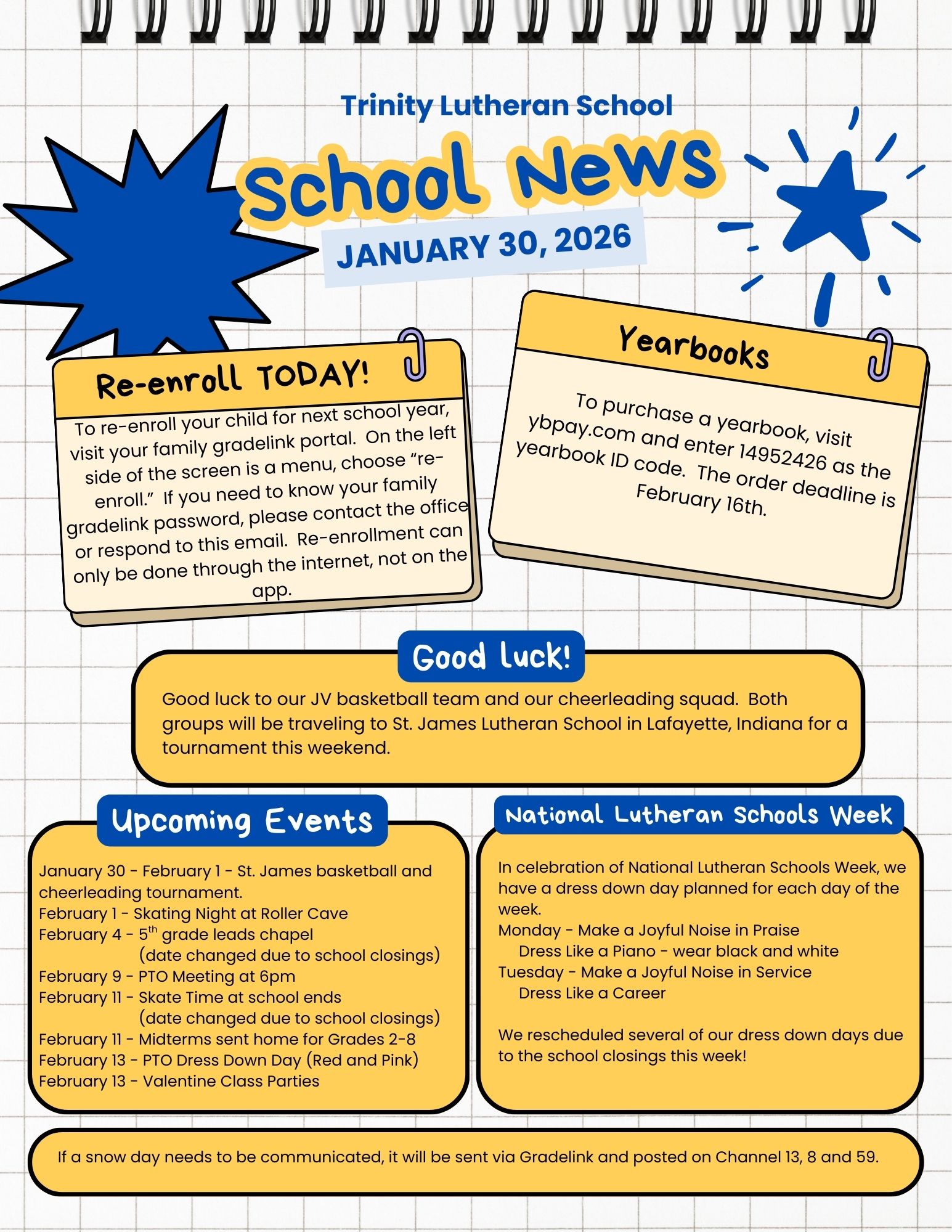 Friday Flyer for January 30