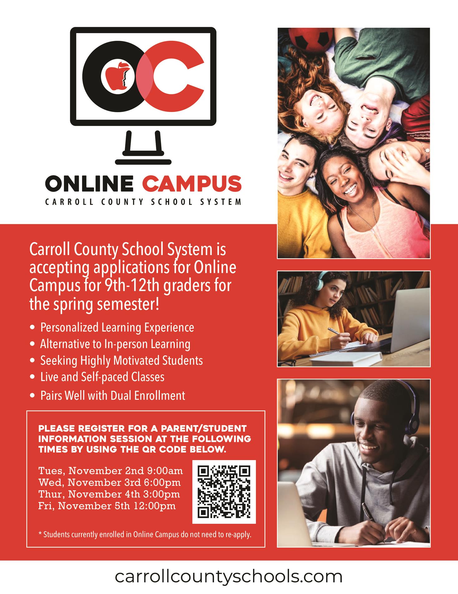 Online Campus Flyer