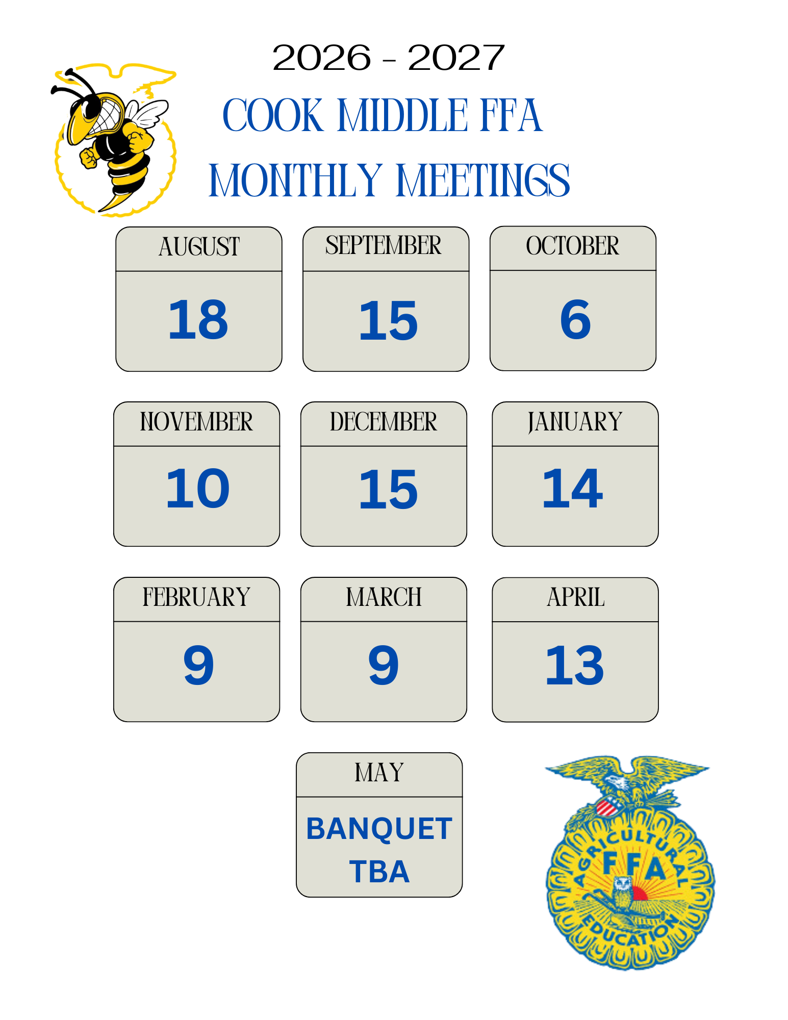Monthly Meetings 