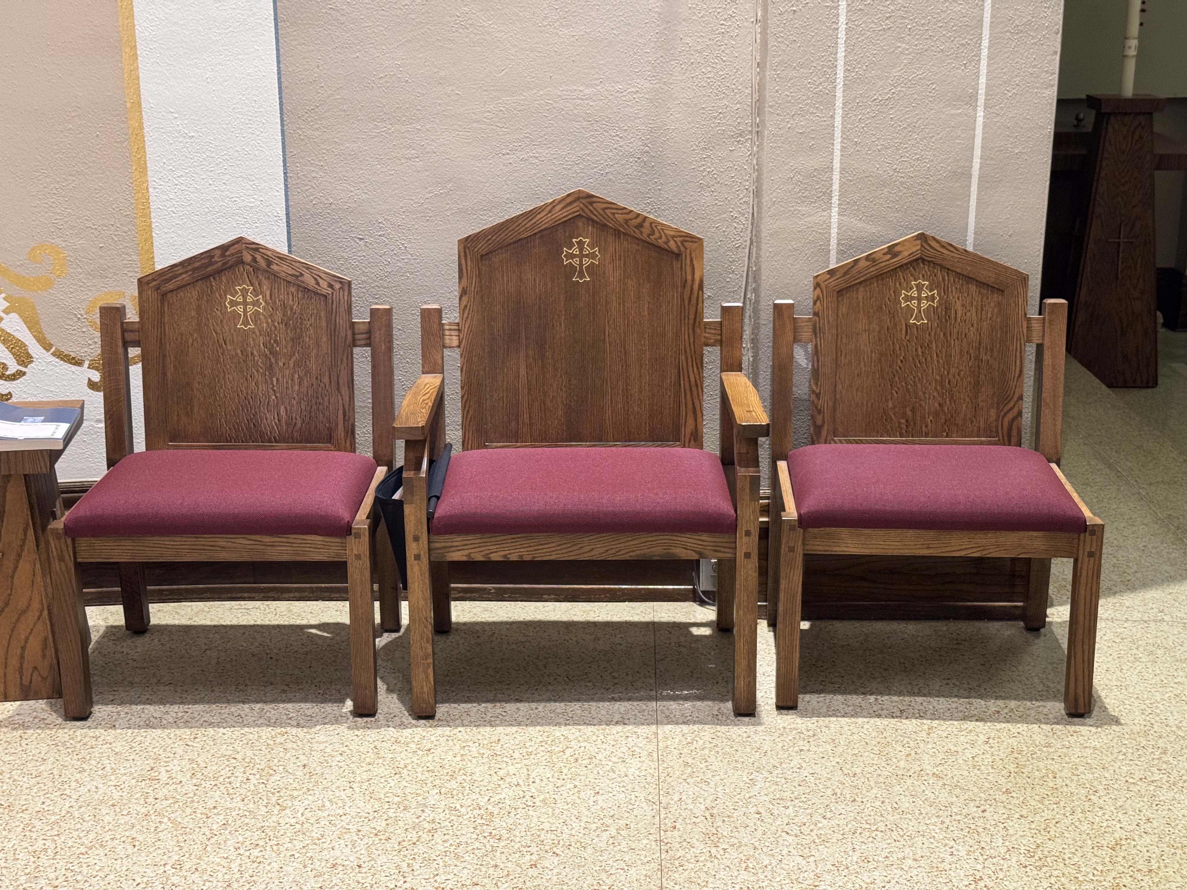 Presider and Deacon Chairs