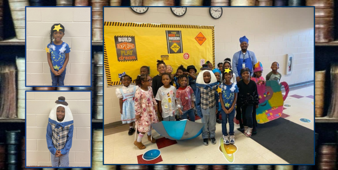 Mr. Davis' Class Dressed as Favorite Nursery Rhyme Characters