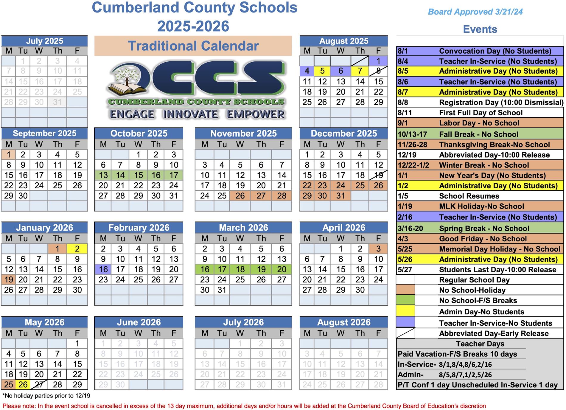 2025 Calendar