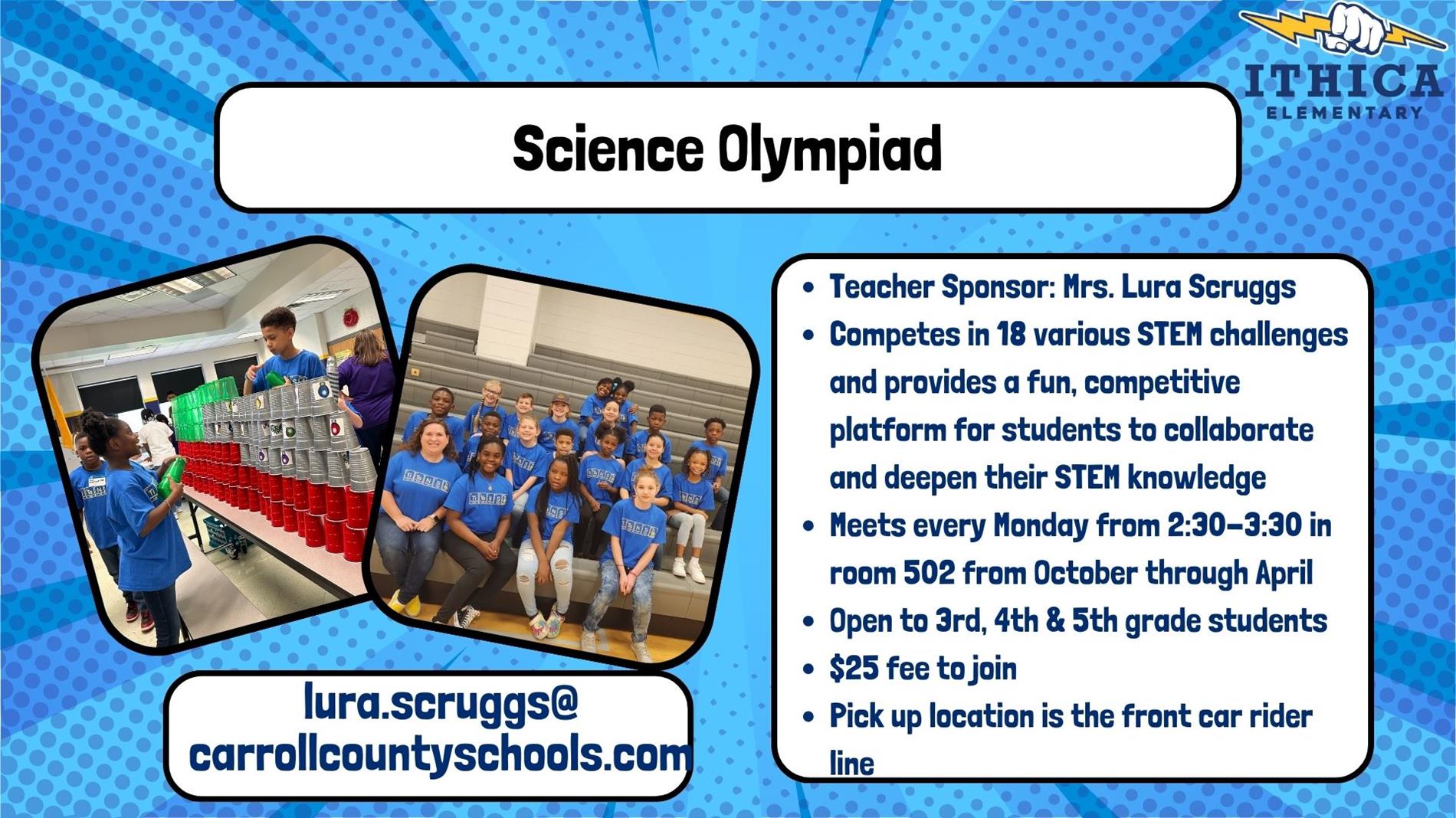information about science olympiad