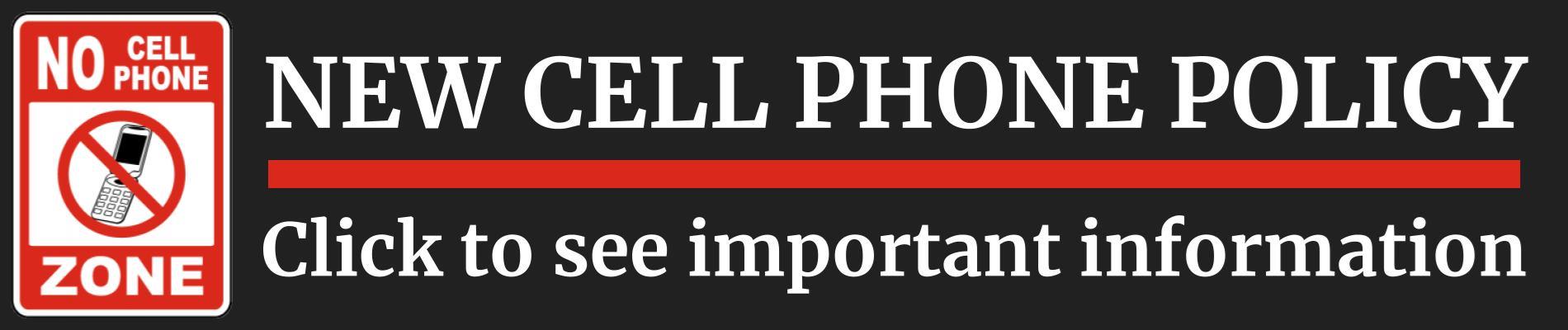 Cell Phone Policy