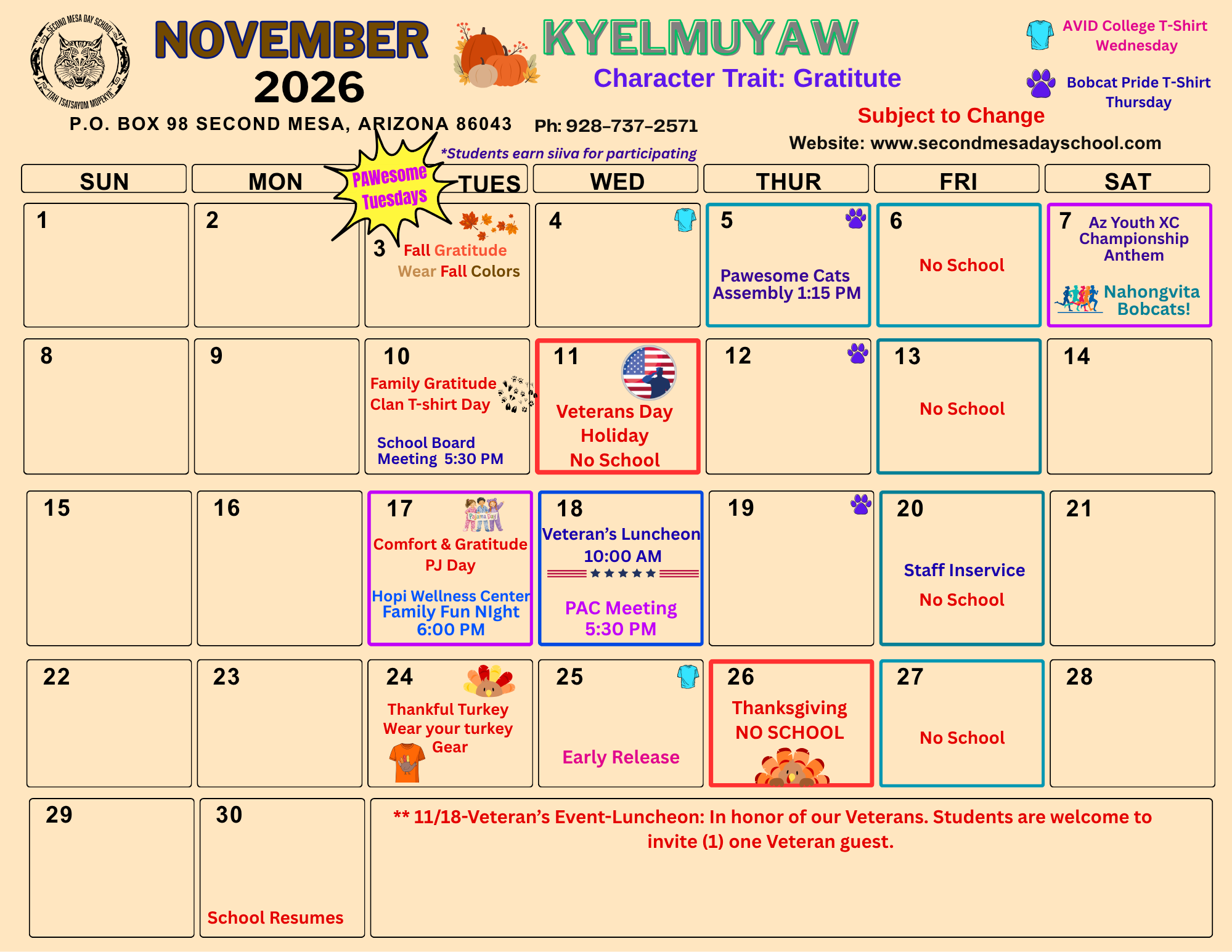 Calendar