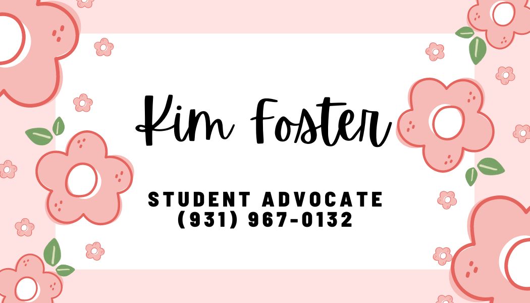 Kim Foster Student Advocate 