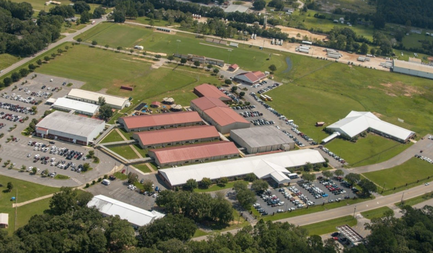 aerial of faith academy campus