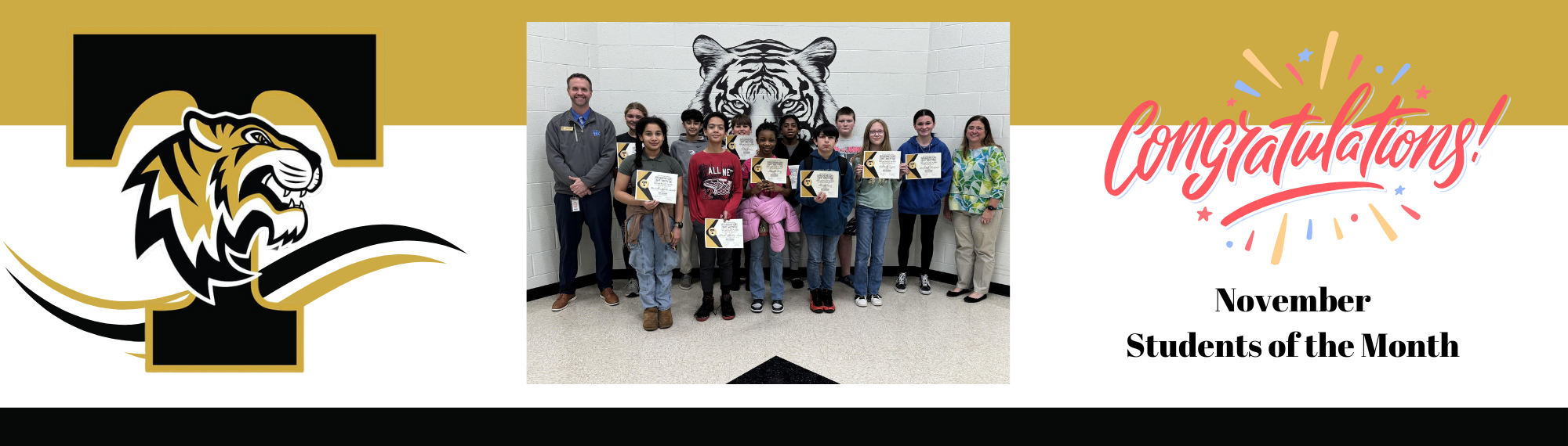 November Students of the Month