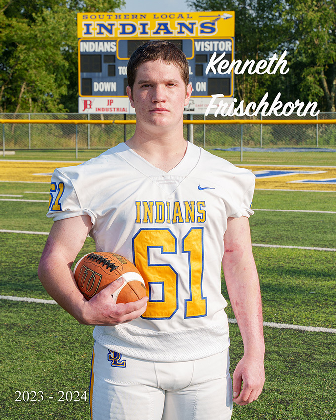 senior Kenneth Frischkorn