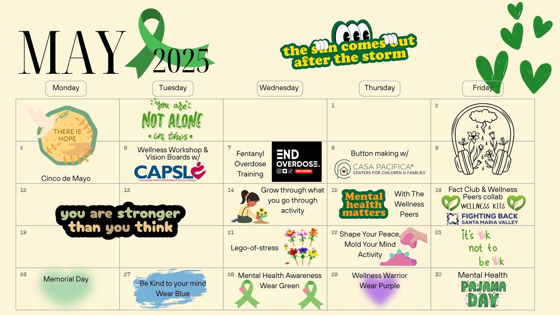 May Calendar
