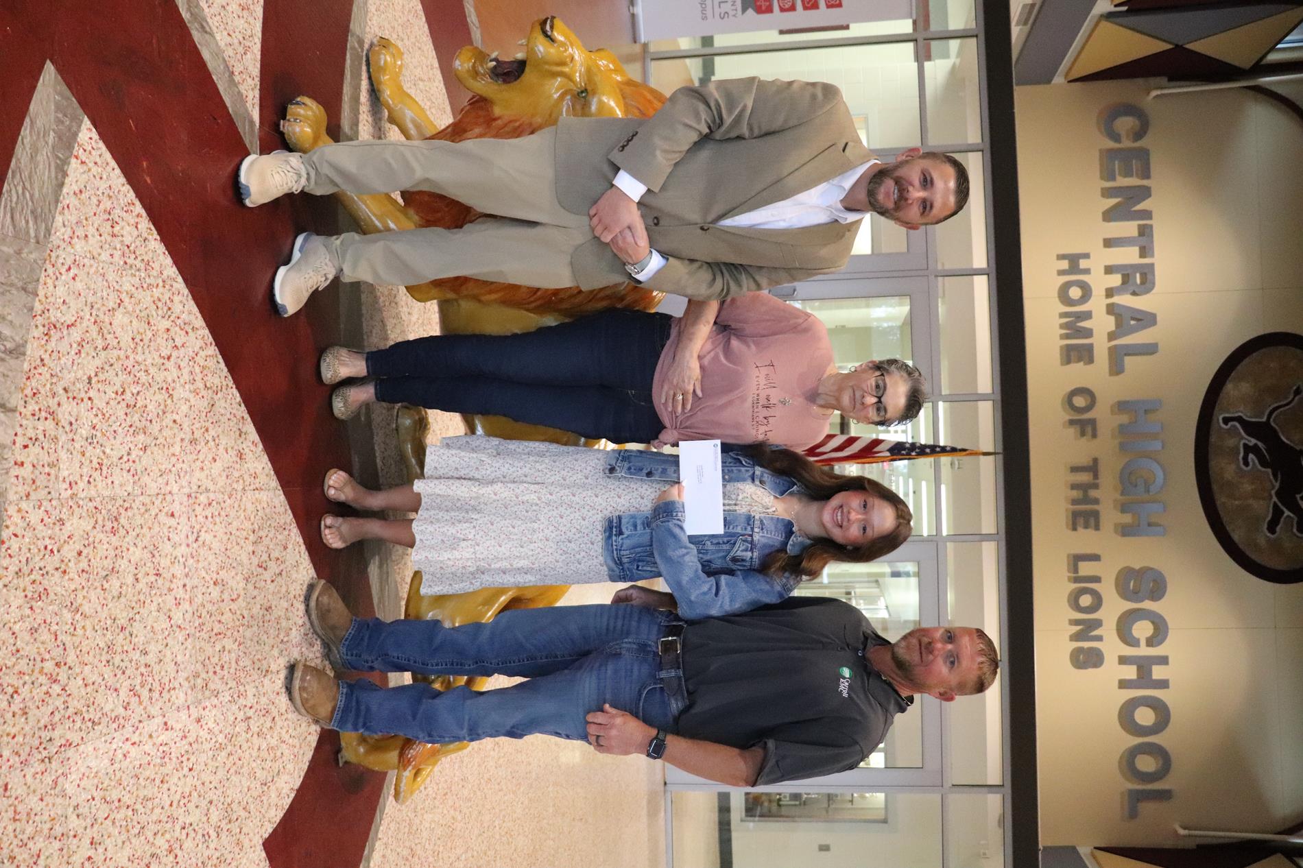 Izzy Martinez awarded Carroll EMC Foundation Scholarship