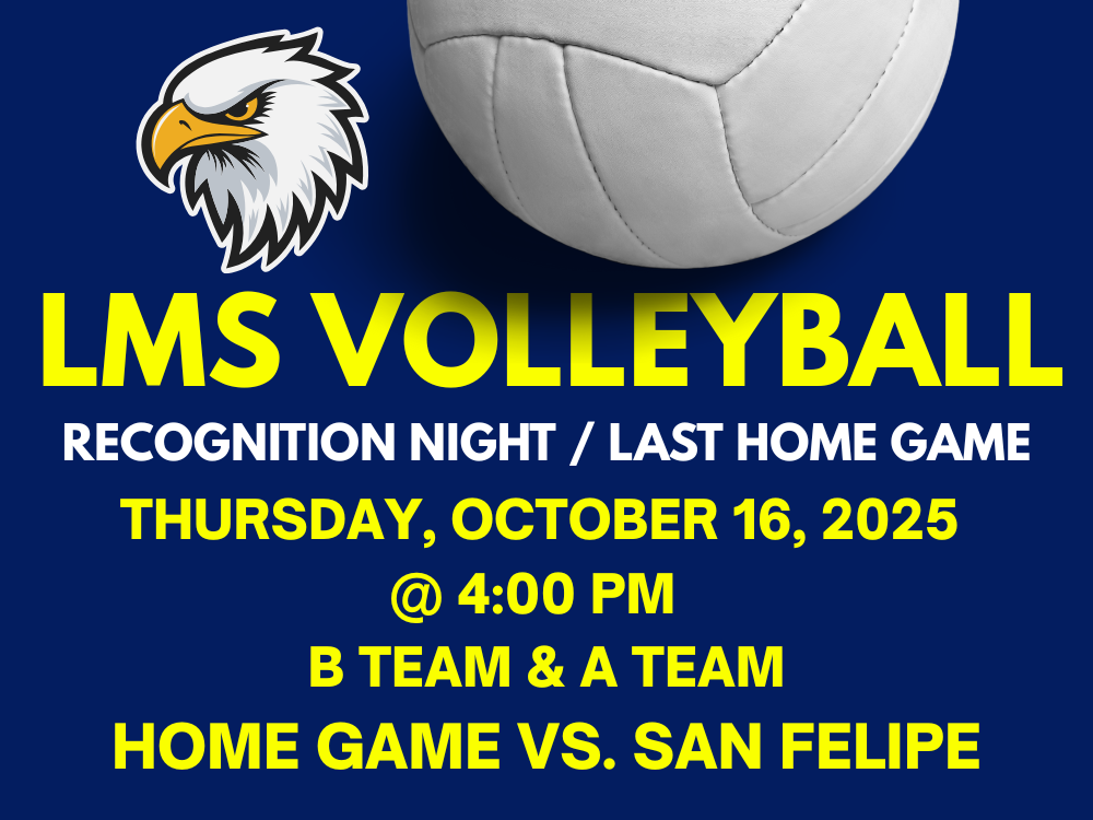 LMS Volleyball Recognition Night · 10/16/25