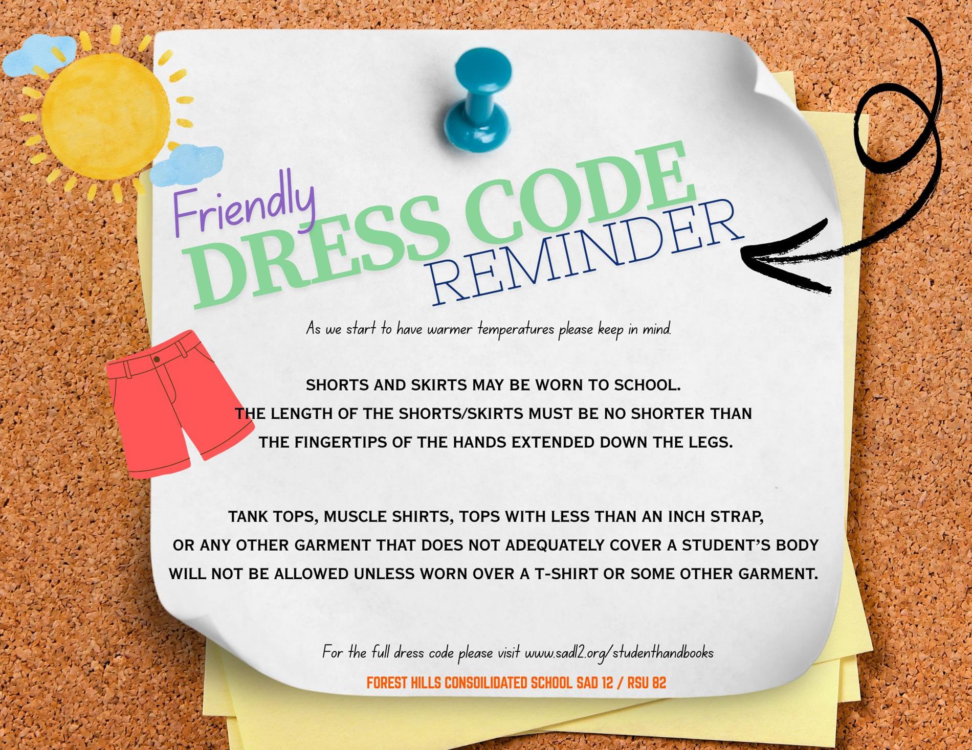 Friendly Dress Code Reminder
