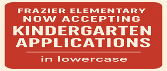 Kindergarten Applications