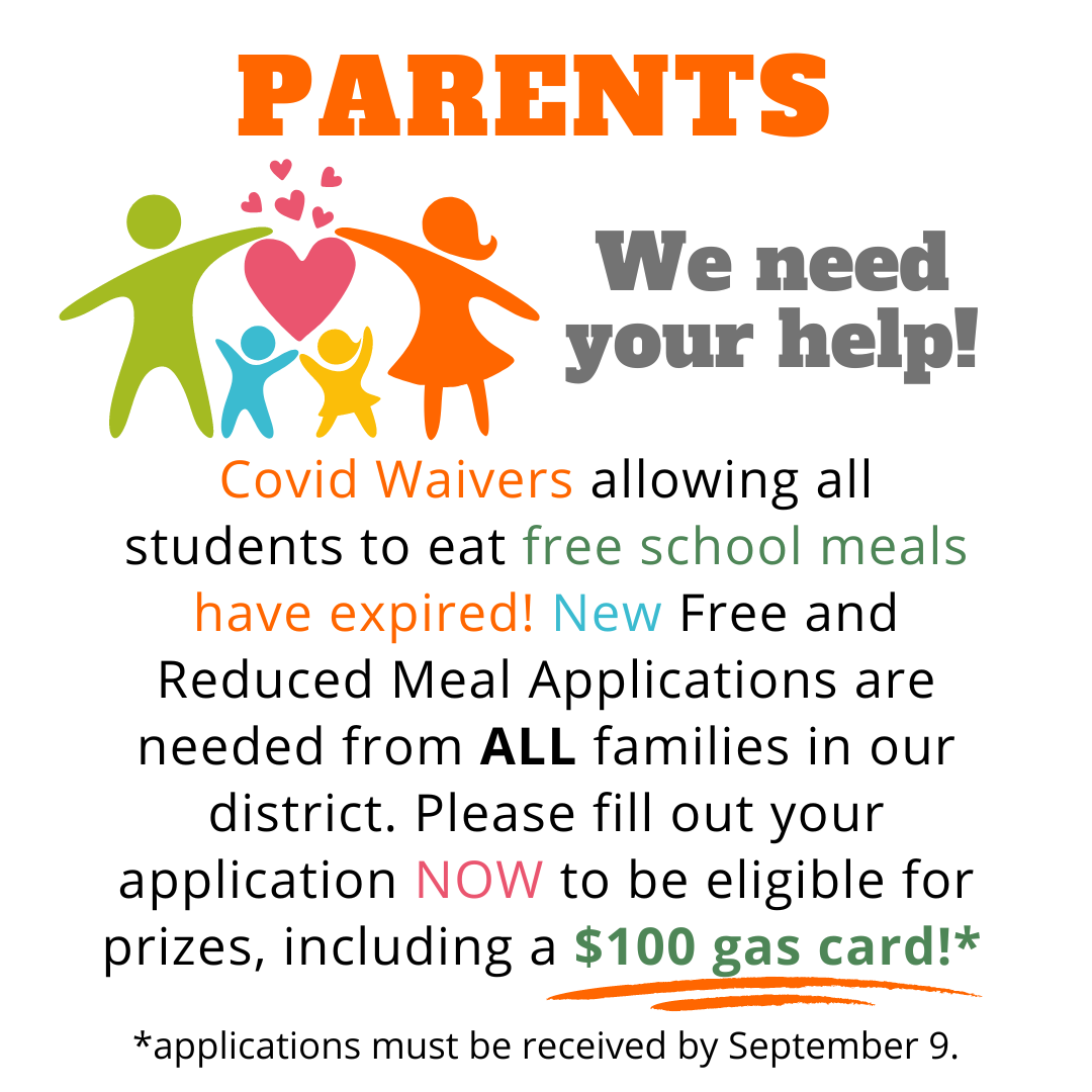 submit free and reduced lunch application