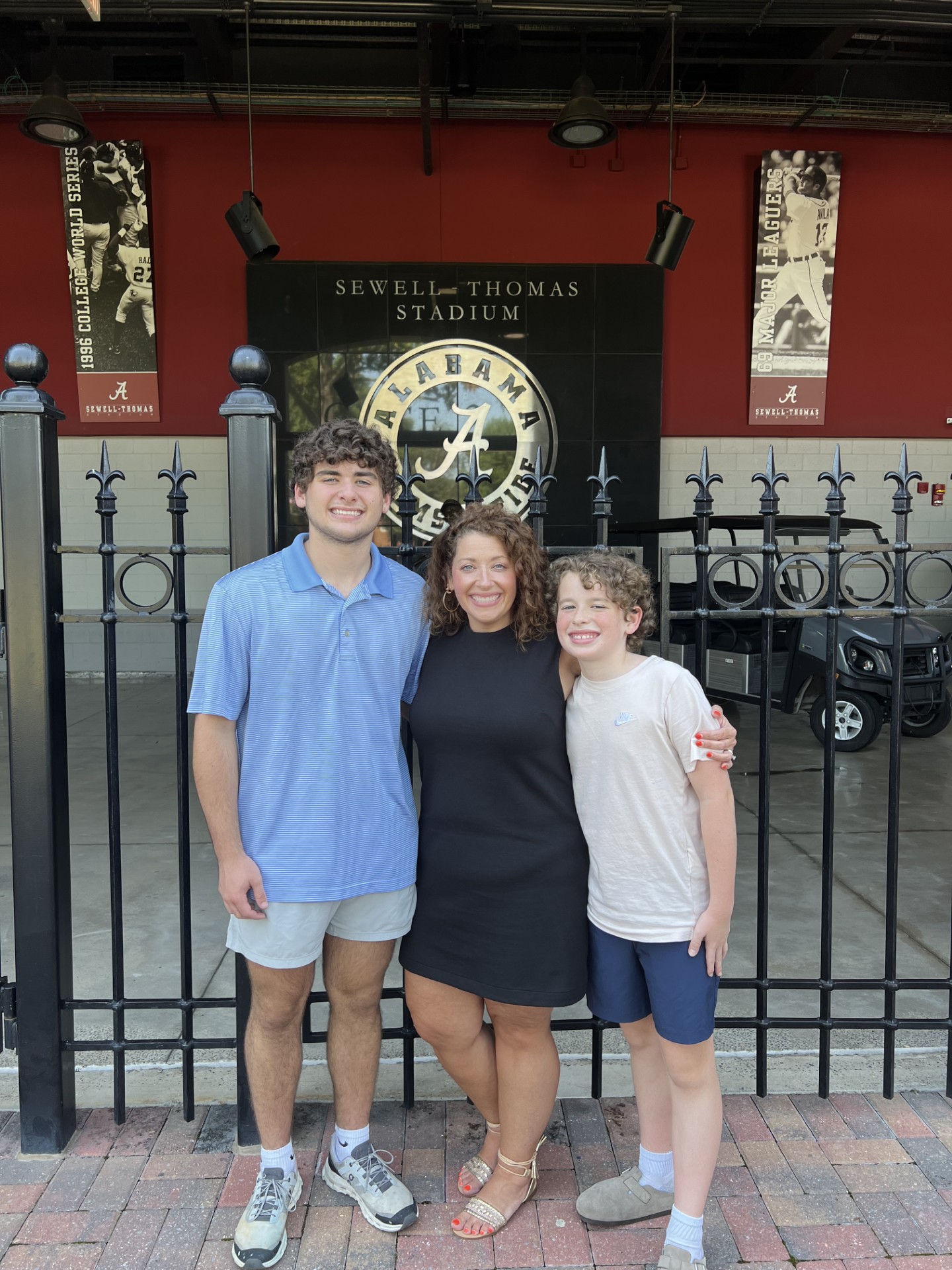 Mrs. Ramsey with sons