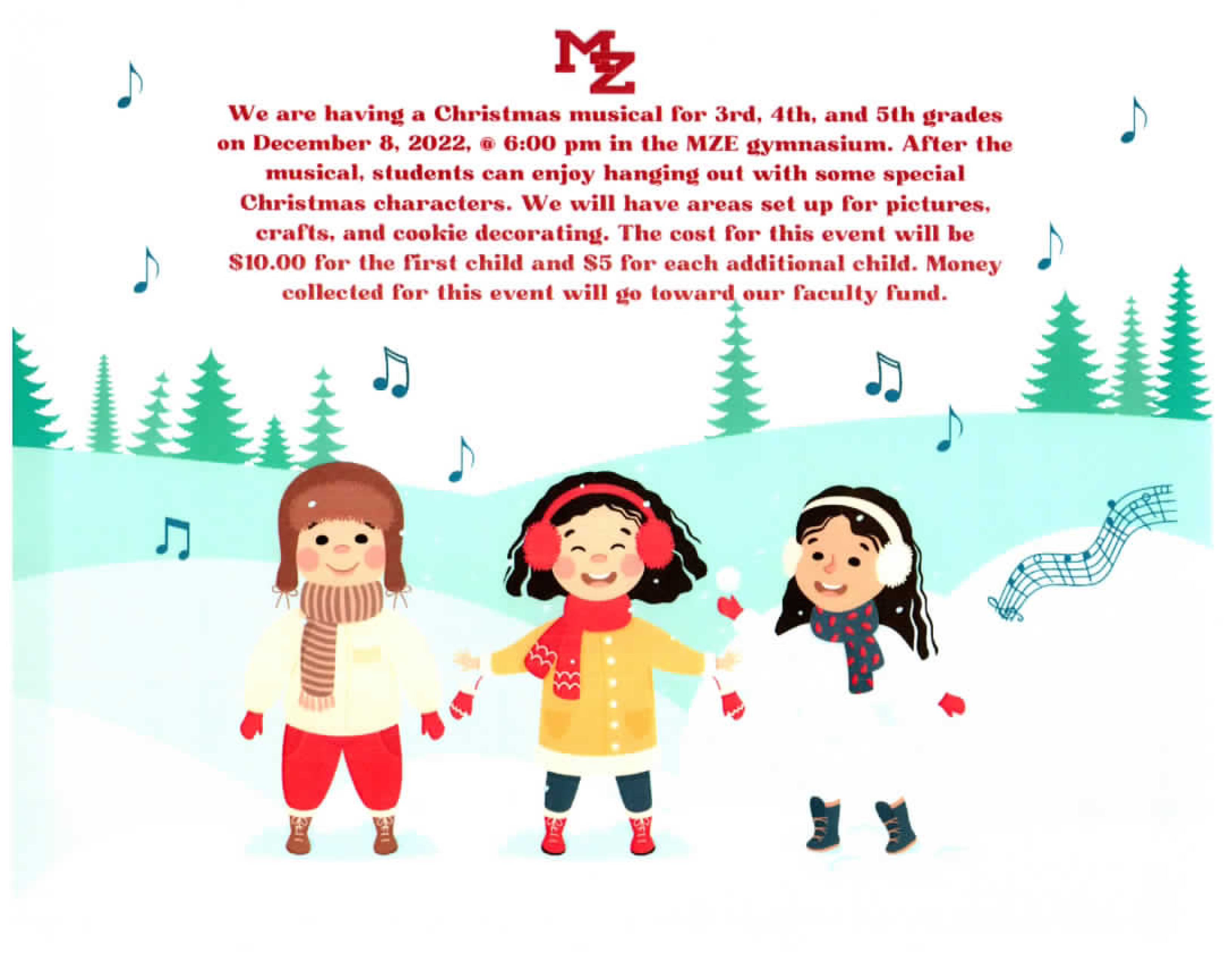 3-5 Holiday Musical 3-5 Holiday Musical