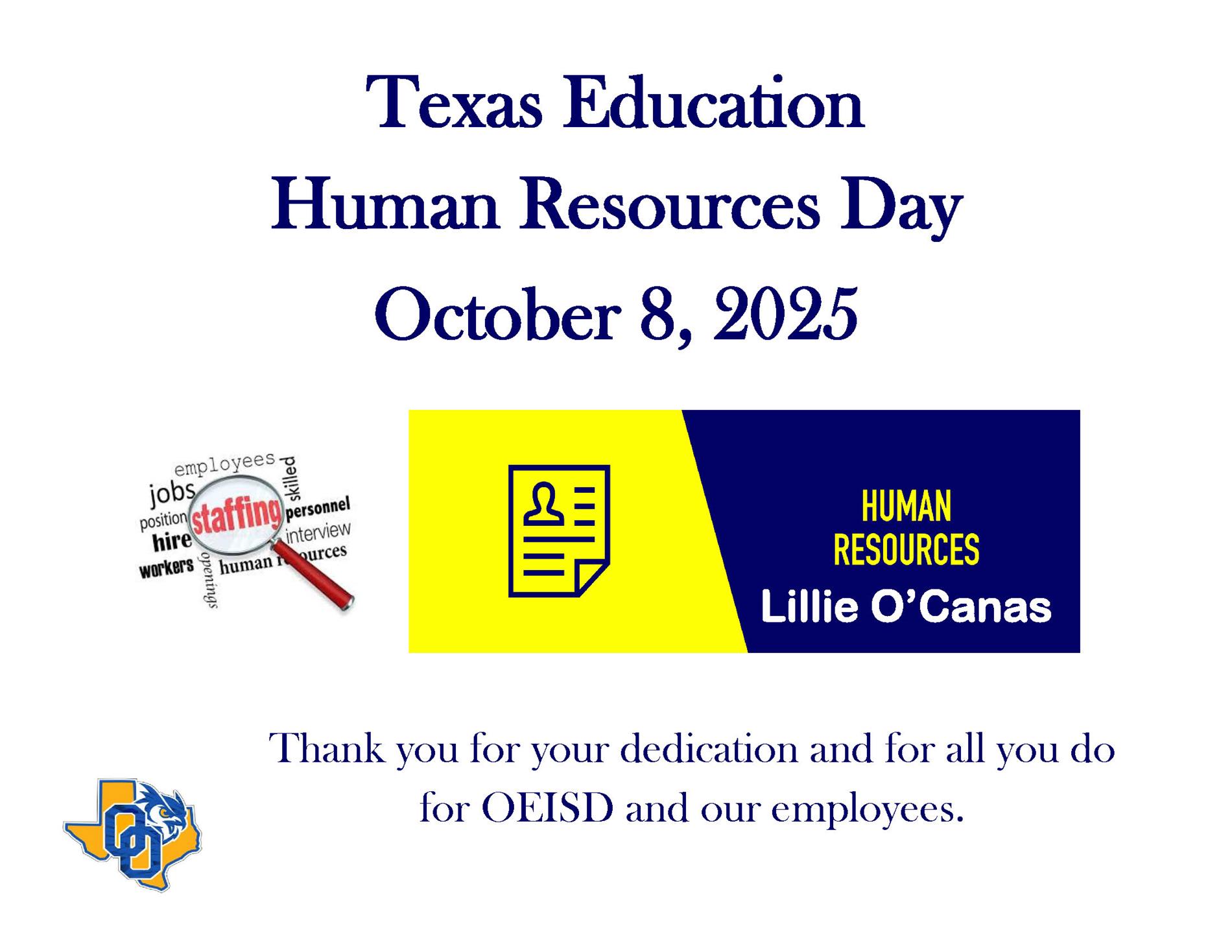 HR Appreciation Flyer