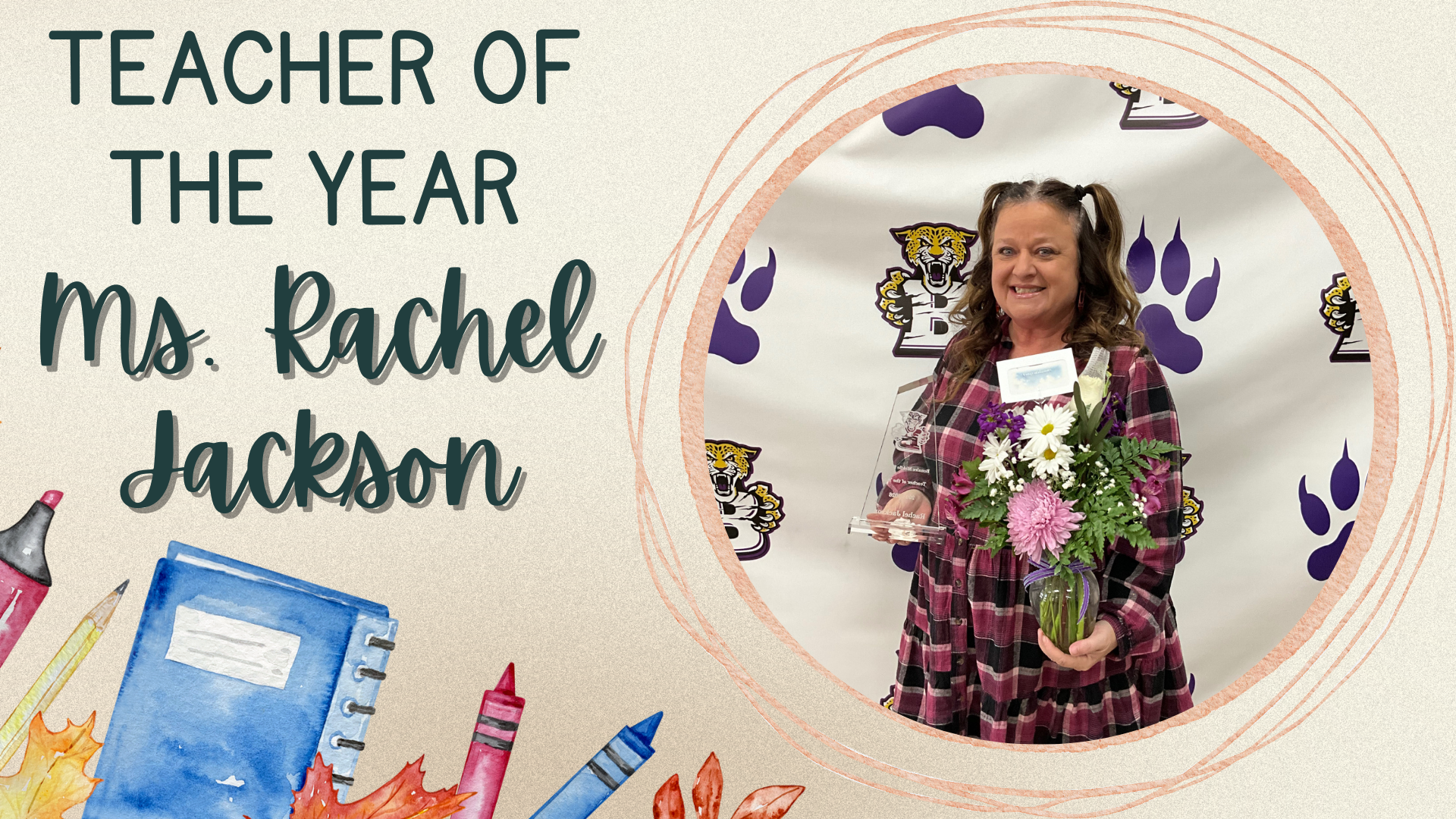 Teacher of the Year - Marla Hutchens