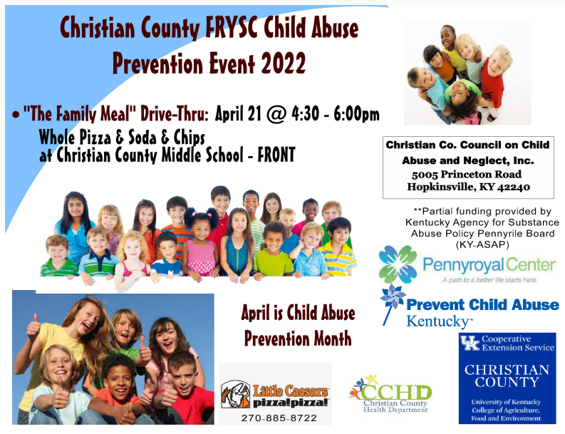 FRYSC Event for Child Abuse Prevention Month