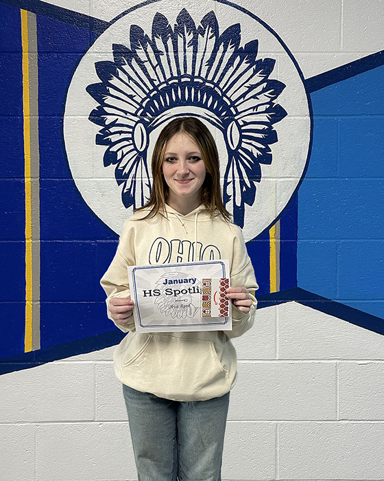 Ava Reed, January HS Spotlight