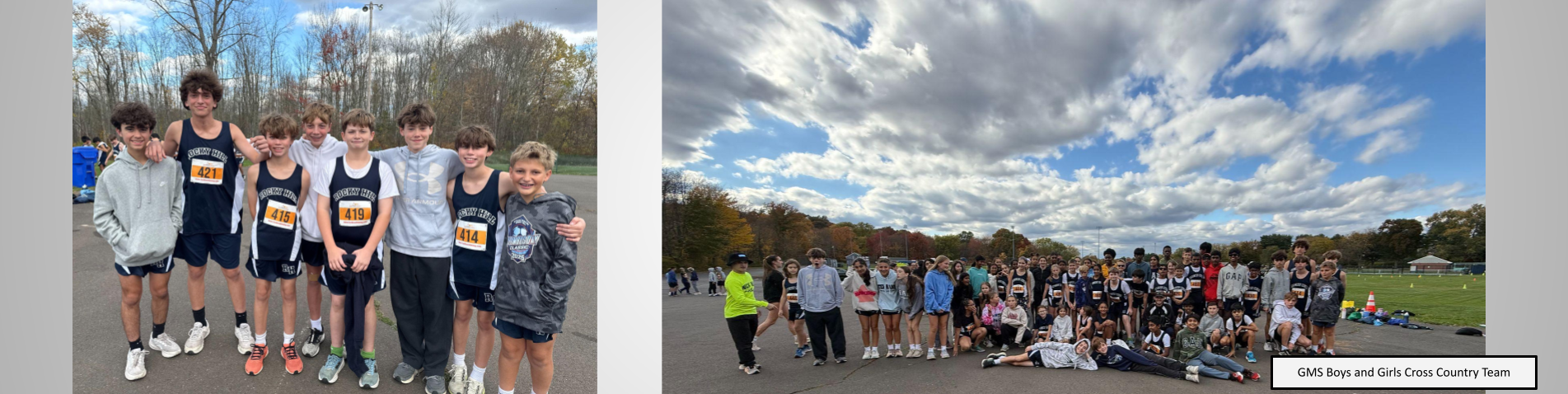 Boys & Girls Cross Country teams