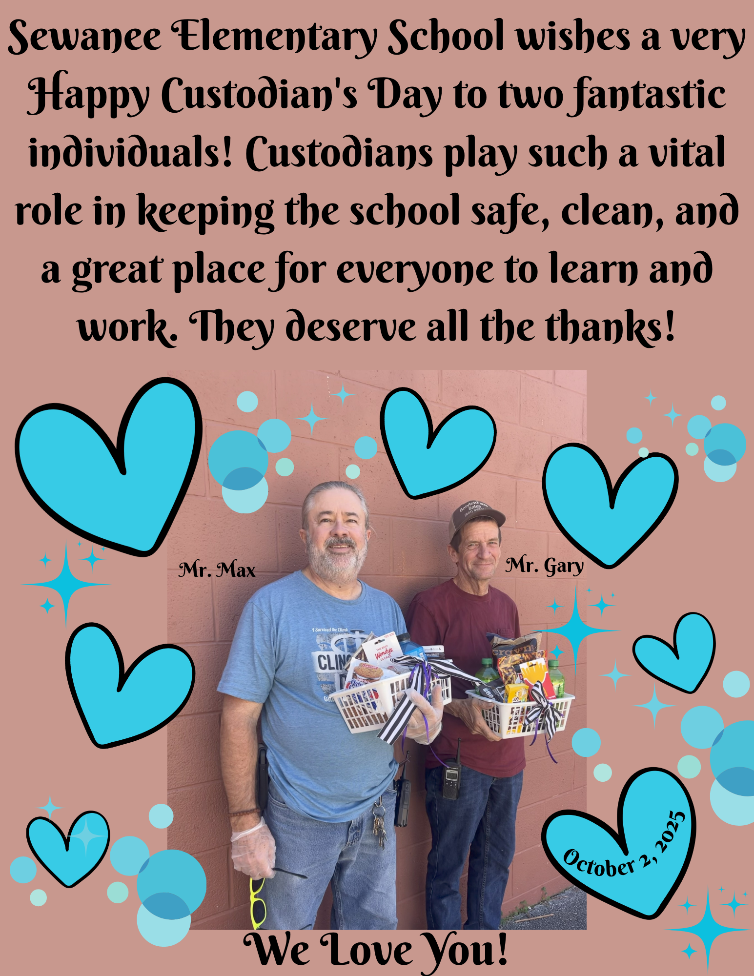 Happy Custodian's Day