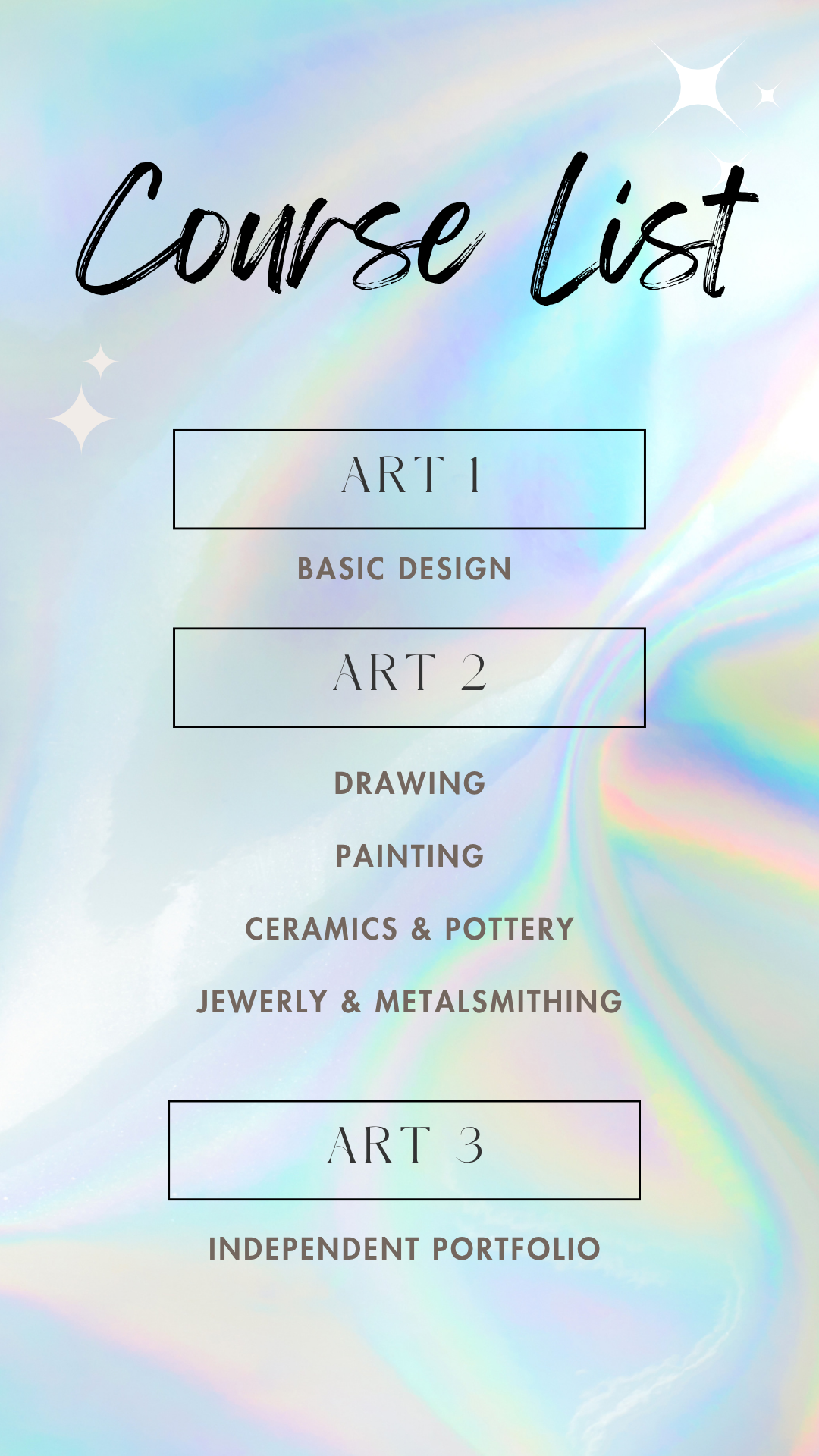 Courses