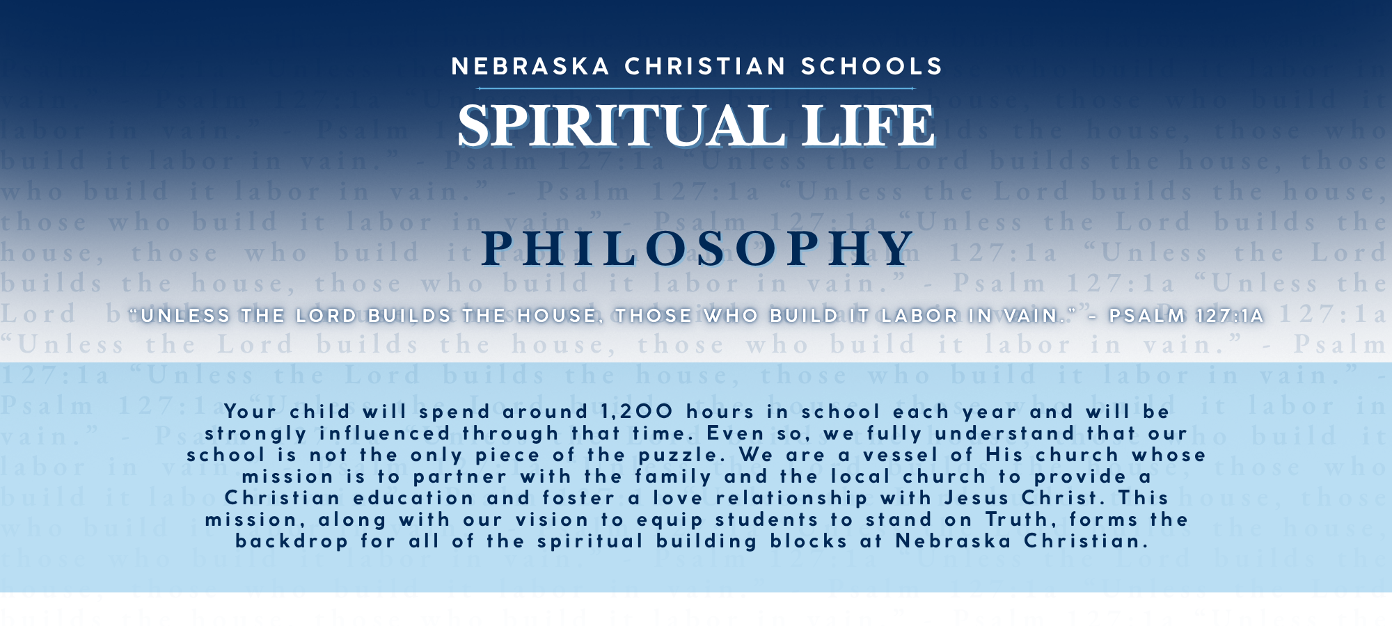 Spiritual Life Header