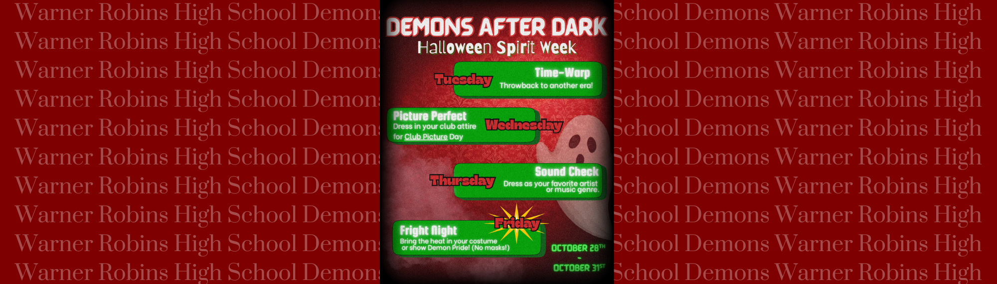 October Spirit Week