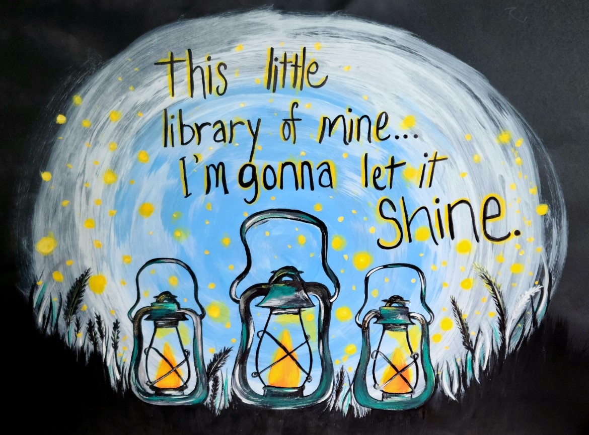 Little library let it shine