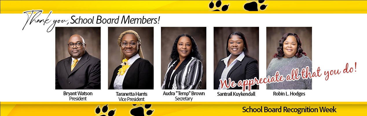 School Board Recognition Week.
