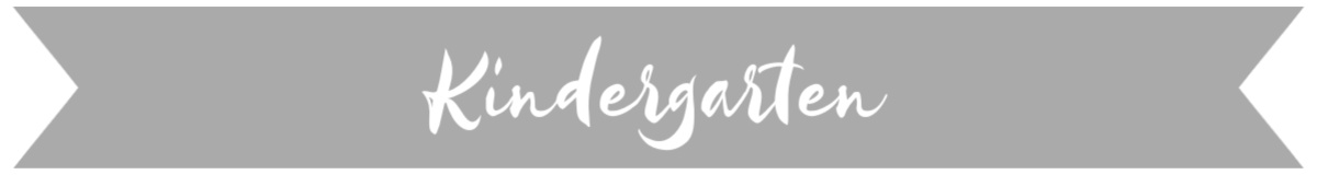 Kindergarten Label