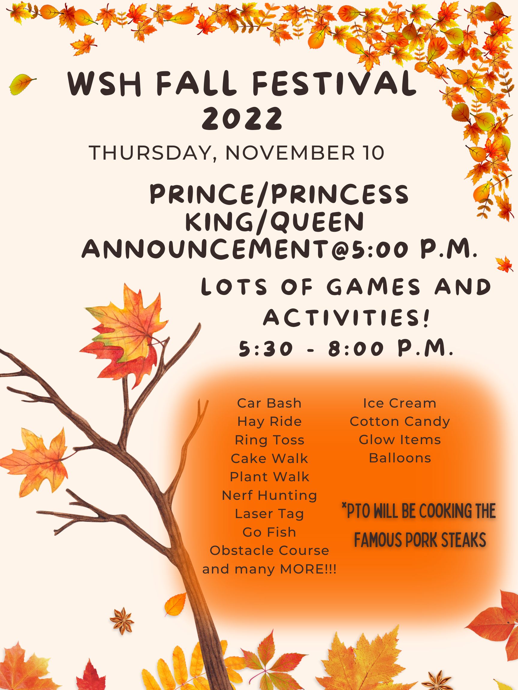 WSH Fall Festival 2022