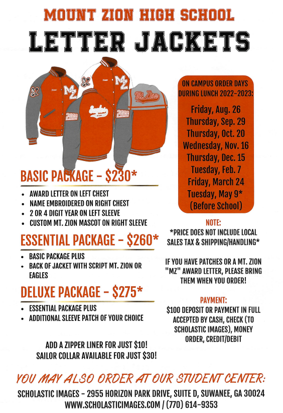 Letterman jacket information